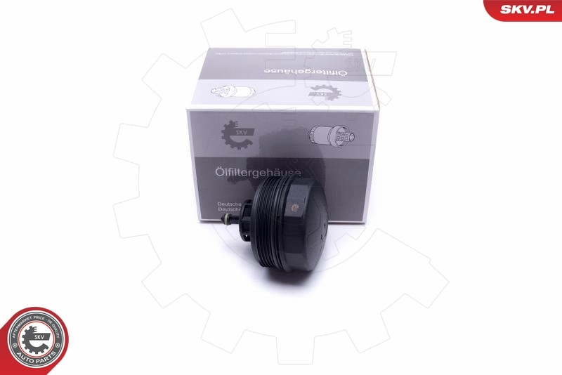 Cap, oil filter housing